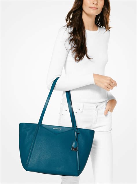 michael kors whitney large leder verzierungen|Whitney Large Leather Tote Bag .